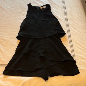 DO+BE Black High Neck Romper